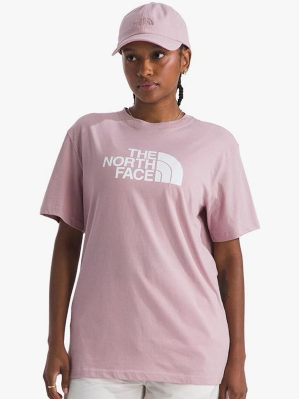 The North Face Women's Logo T-Shirt Pink Size S New With Tags